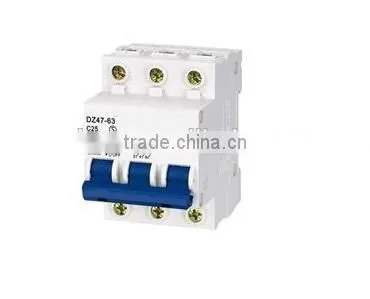 Circuit Breaker for DIN Rails,DZ47-63 MCB Mini Circuit Breaker photo-3