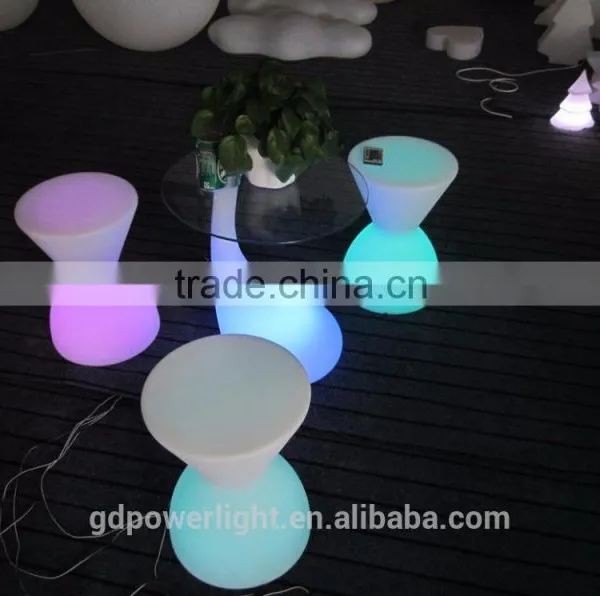 New PE Plastic Stool With LED Light & Remote Control YXF-3042 photo-6