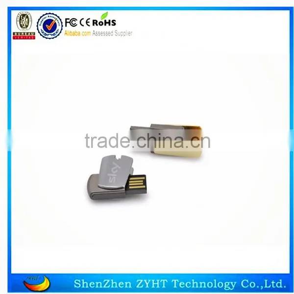 2015 Customized Logo Metal Mini USB Flash Drive Supplier's Choice photo-2