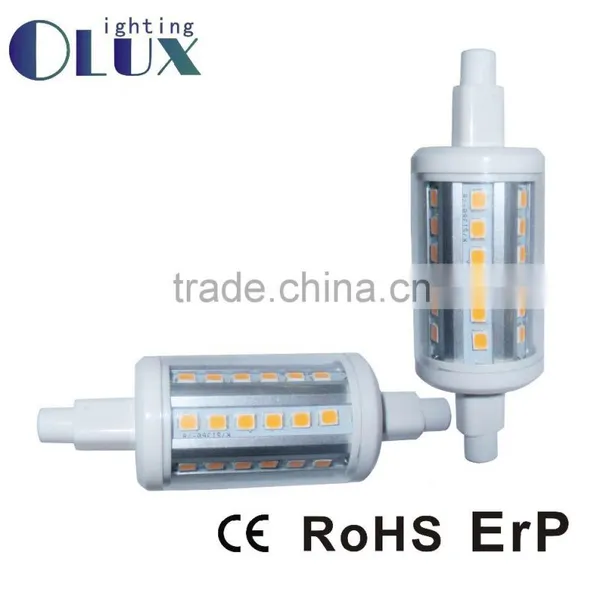 New Design 118mm 8W 360 Degree Led R7s With Clear Plastic Cover photo-4
