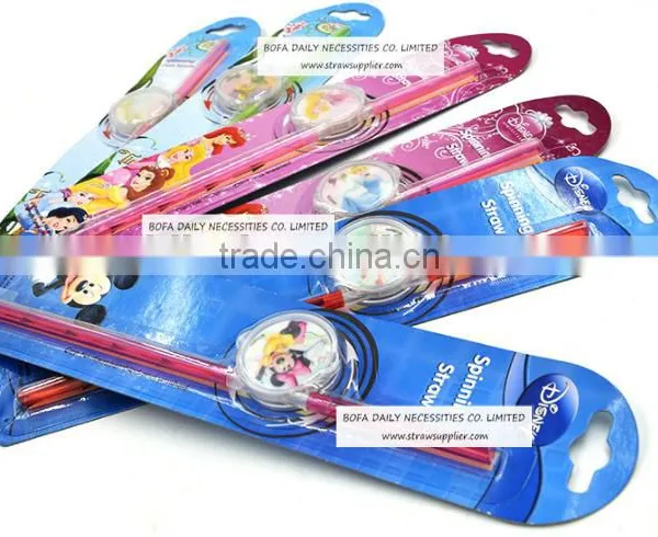 Spinning Plastic Drinking Straw photo-2