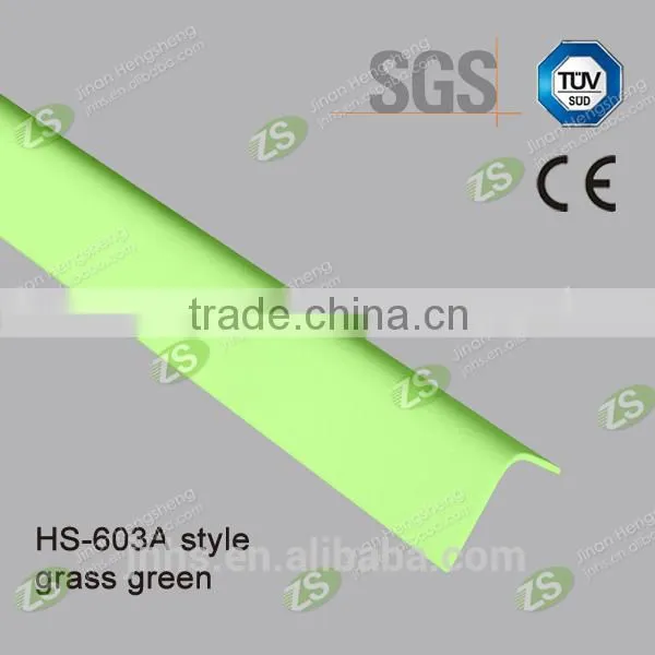 Wood Color Hospital Wall Protection Vinyl Wall Corner Guard photo-3