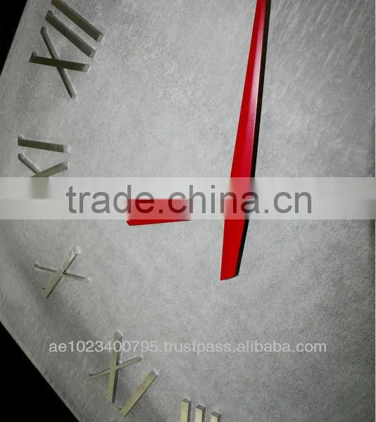 Concrete Wall Clock, Handmade Decorative Wall Clock, Designer Clocks photo-4