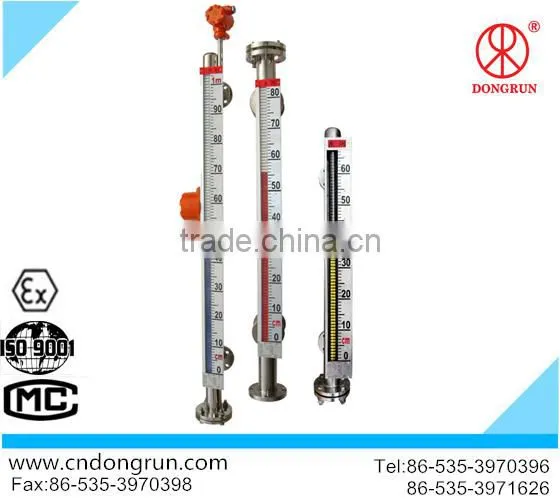 Hot Sale Corrosion Resistant Chemical Plant PTFE Magnetic Level Indicator