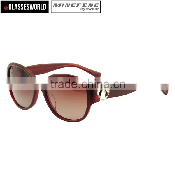 Popular Brand Acetate Sunglasses Anti UV 400 Sunglasses Made in China photo-2