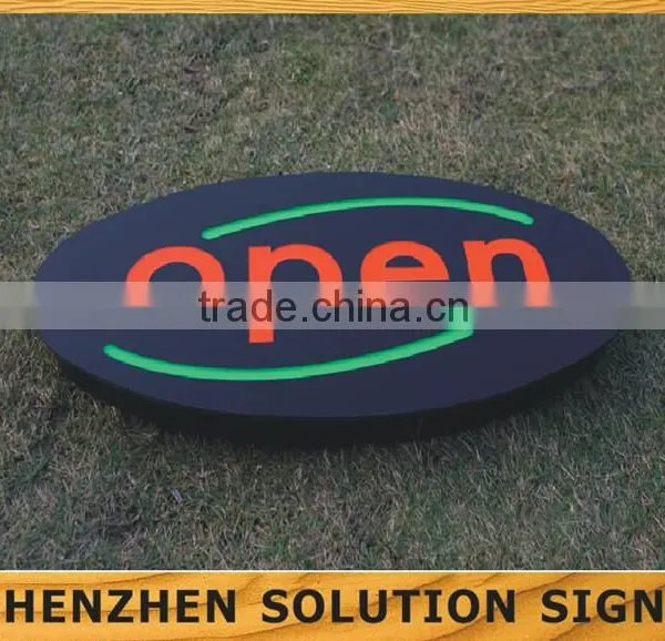 LED Illuminant Resin Board Neon Open Sign photo-6