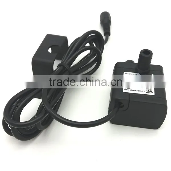 Micro DC Water Pump Submersible Motor Pump 12V 350L/H photo-6