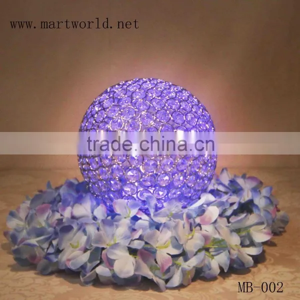 Round Shape Shinging Crystal Ball Wedding Decoration Materials Party Decoration Wedding(MB-002) photo-4