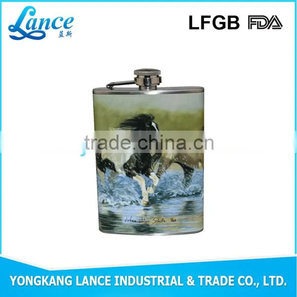 Factory Wholesale 5oz Christmas Stainless Steel Hip Flask photo-6