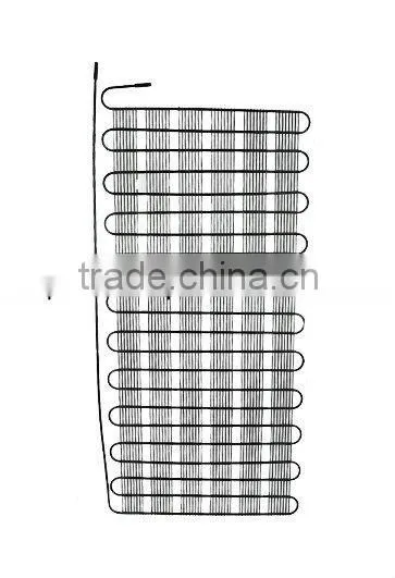 Black Coated Wire Tube Condenser for Fridge