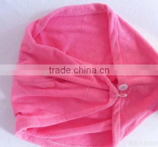 [LJ Towel] Velvet Printing Superfine Fiber Dry Hair Beauty Towel photo-5