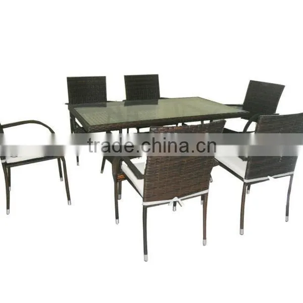 Granco KAL517 Outdoor Furniture Wicker Dining Set photo-2