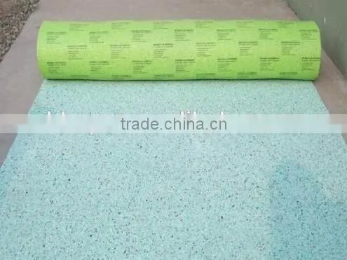 High Quality Two PE Film Flame Retardant Carpet Cushion photo-2