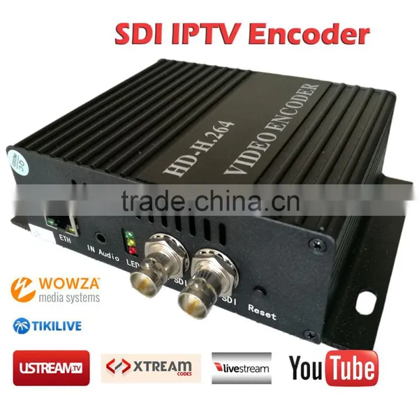2016 New H.264 Video Encoder to Ethernet for Live Broadcast Streaming photo-3
