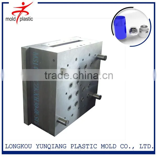 Customized Cavity Point Gate Plastic Vodka Bottle Cab Mould