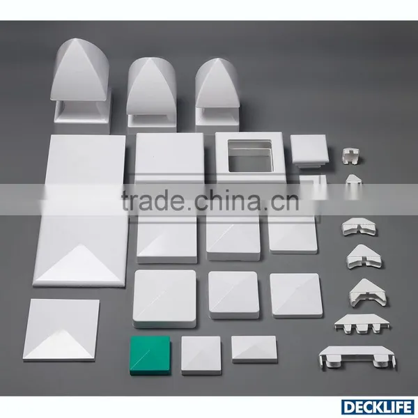 Pvc Plastic Vinyl Post and Picket Caps