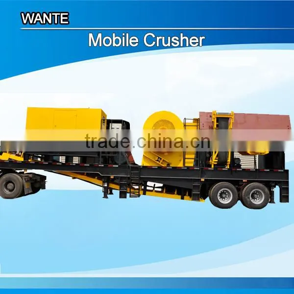 YG Series Semi-trailer Moving Crusher Price