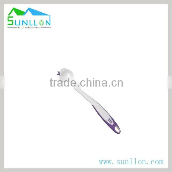Colourful Plastic Long Handle Holloware Brush PP Bristle Brush Cleaning Kitchen Washing Brush photo-4