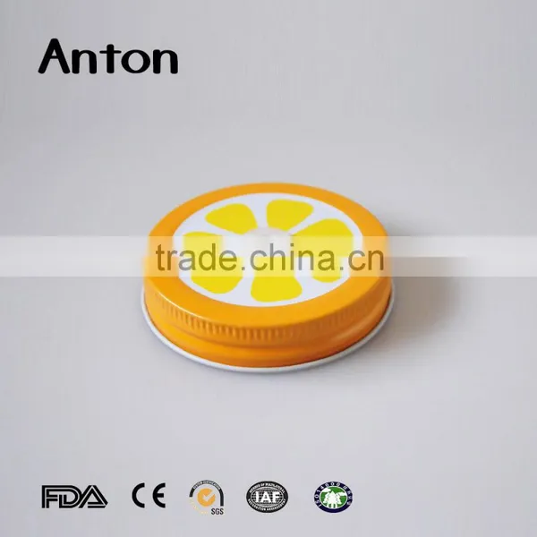 Orange Shapes Airtight Metal Screw Lids Wholesale photo-2