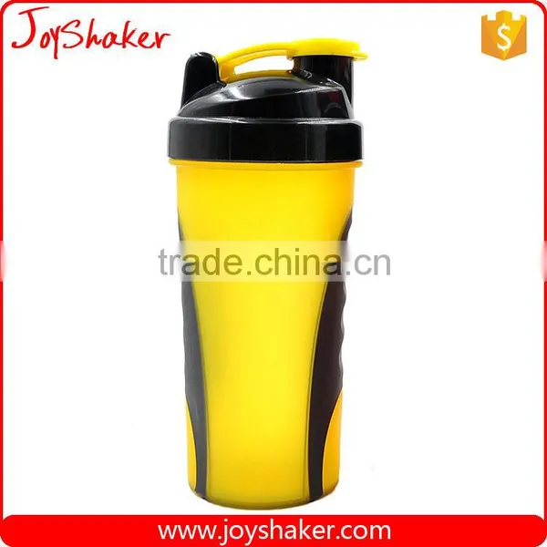Original JoyShaker Custom Gym Shaker Protein Shaker Mixer Cup Bottle (600ml, Yellow) photo-5
