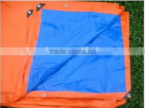 Orange And Blue Waterproof pe Tarpaulin Tarp Vietnam photo-3