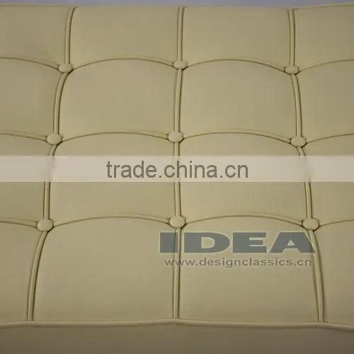DC2001 Replica Mies Van Der Rohe Barcelona Ottoman Cream White photo-4