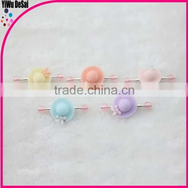 The New Selling Children's Hair Accessories Plastic Cap Hair Clip
