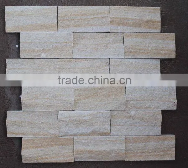 Brick Beige Sandstone LINEA Mosaic