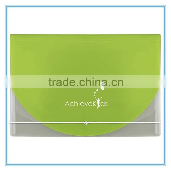 High Quality Customized Plastic File Folder With String photo-3