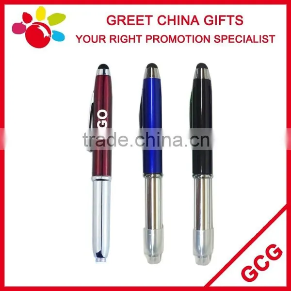 Promotional Customized Logo Click Wooden Bamboo Ball-Point Pen With Plastic Clasp photo-2