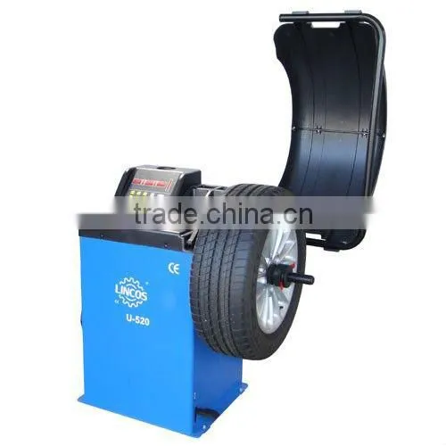 Automatic wheel balancer