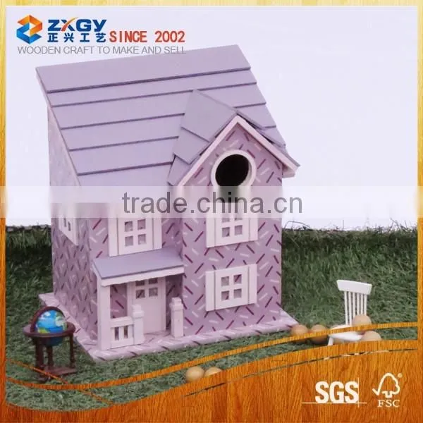 2015 New Design Colorful Wooden Villa Bird House photo-3