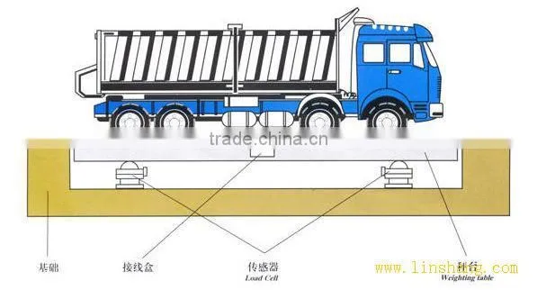 Hot Sale Tcs Series 1 Ton Digital Truck Scale photo-3