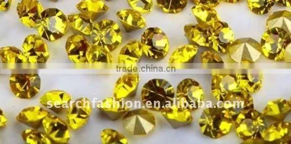 pointback crystal stones design on garment accesories