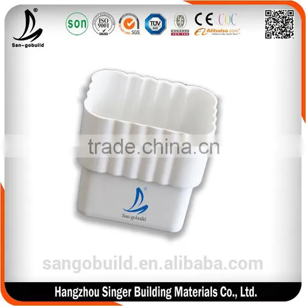 SGB PVC Square Gutter/PVC Rain Water Collector/PVC Rain Water Gutter photo-6