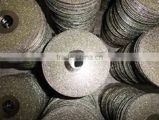 Galvanize Diamond Grinding Discs for Crystal Products