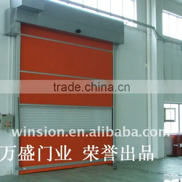 High Speed Roller Shutter Door PVC Door Rolling Shutter International Type photo-2