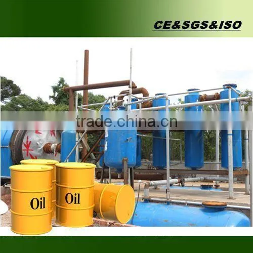 Less Pollution Waste Tyre to Diesel Pyrolysis Plant photo-4
