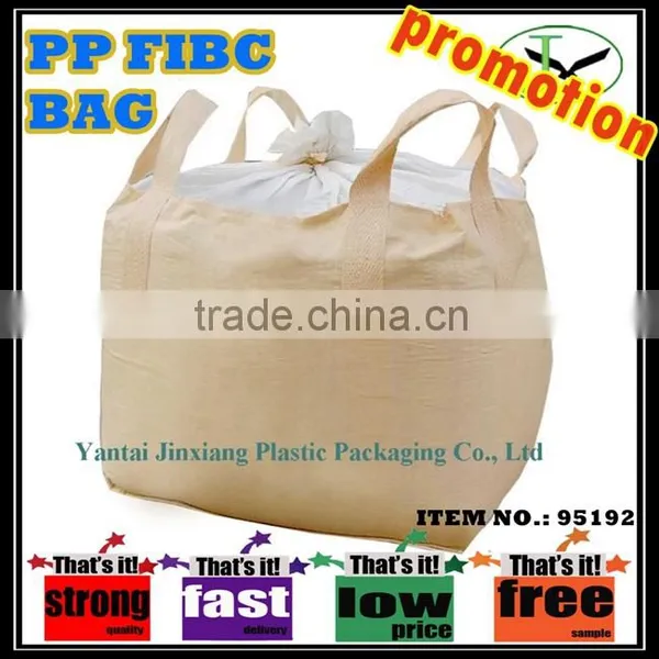 China High Quality pp Woven 1000kg Big Bag Polypropylene Factory