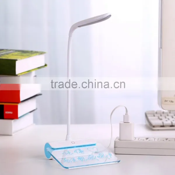 Hot Selling Brightness Adjutable Students Desk Lamp With Message Boards Function photo-6