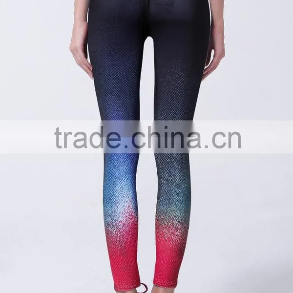 Ladies Gym Customized Yoga Wear Casual Design Sublimation Fitness Leggings photo-4