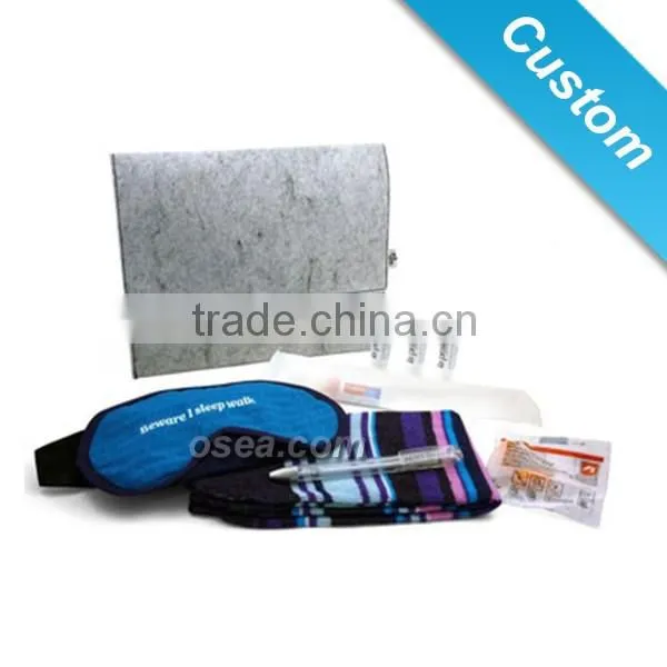 Amenity Kit Airline Travel Amenity Kit Logo Printed photo-3