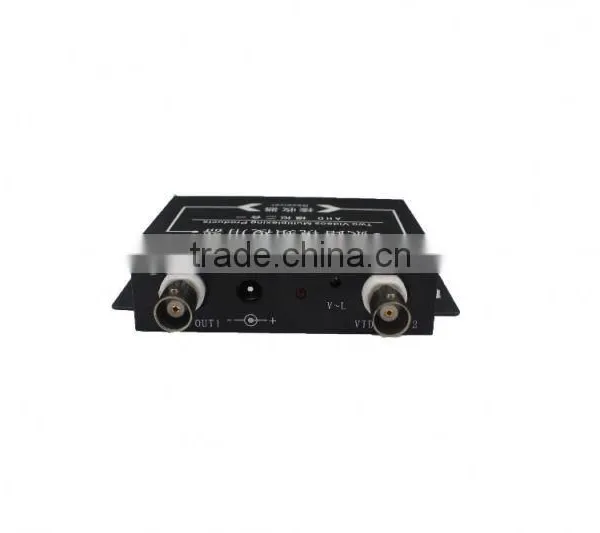 Wholesale High Concentric Cable 2ch Video Transmitter With 1 Coaxial Cable Receiver 1 Input to 2 Output photo-5