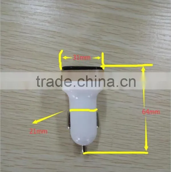 Electric Type Moblie Phone Usb 2 in 1 Dual Usb Port Car Charger and Indoor USB Charger photo-4