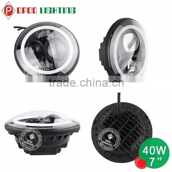 7 Inch Round Led Headlight 12v 24v Jeep Headlight photo-4