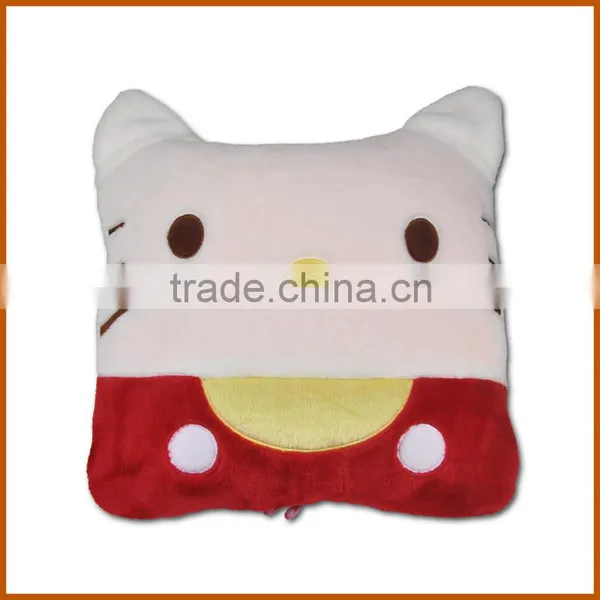 Soft Animal Pattern Fleece Pillow Throw Wholesale