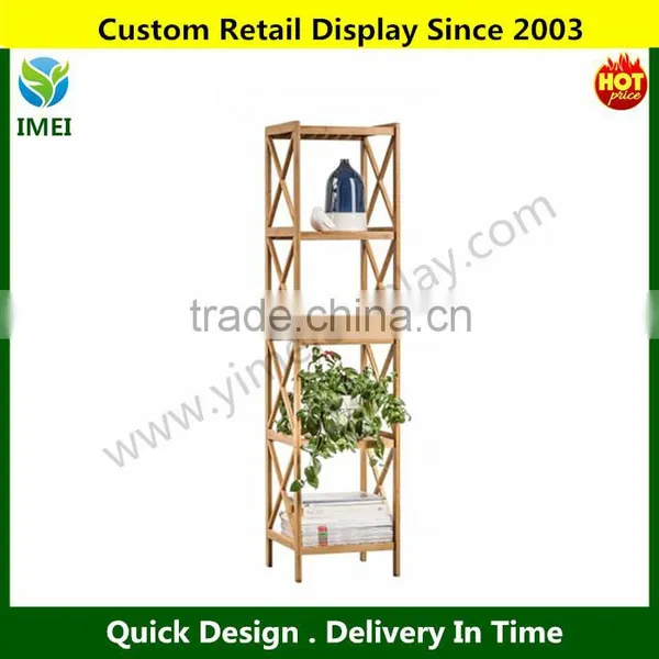 Bamboo 5 Tier Cross Shelf YM5-1548