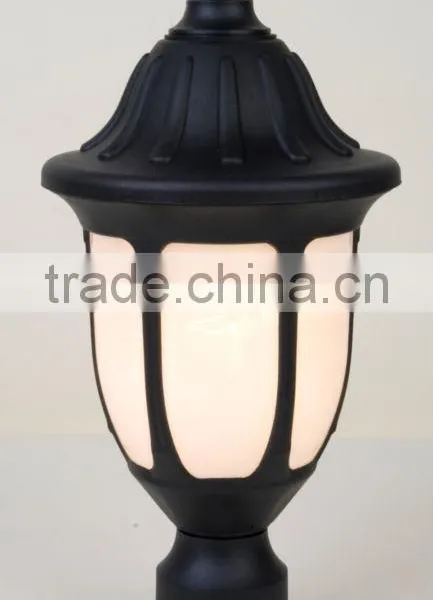 P213 Plastic Outdoor Lamp Garden Lantern Exterior Standing Energy Saving Light Lamp photo-2