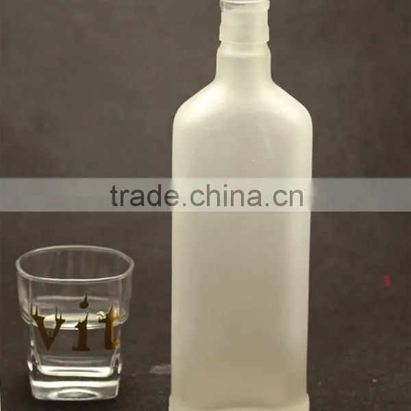 Have Maket Advantage Hot Sale Liquor Bottle Crok Frosted Alcohol Bottle 700ml Fresh Fruit Juice Bottles photo-6