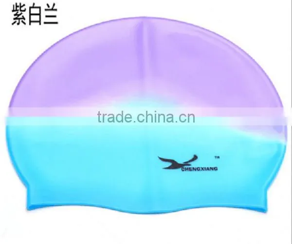 Mixed Color Swimming Caps,Silk Screen Printing Swim Caps,Swimming Hats photo-5